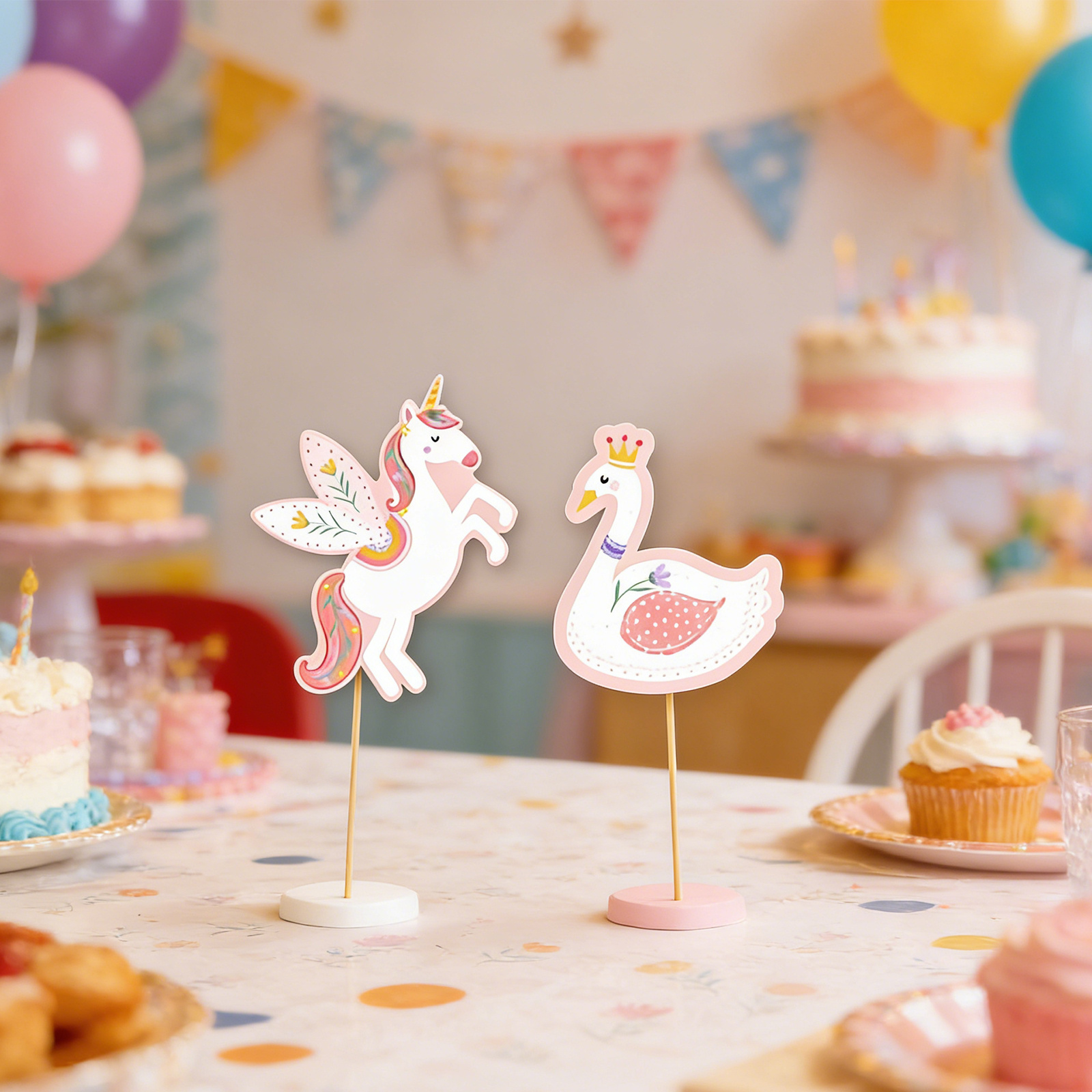 Cartoon Photo Props 6pcs-4929