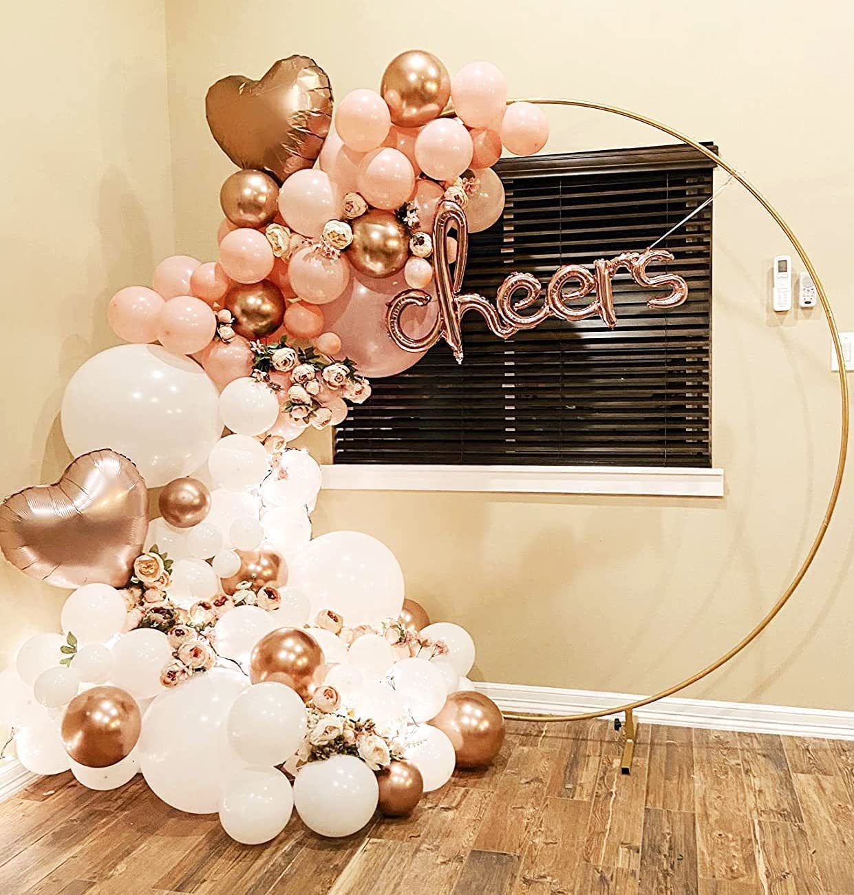 Iron Ring Balloon Arch Bracket Set
